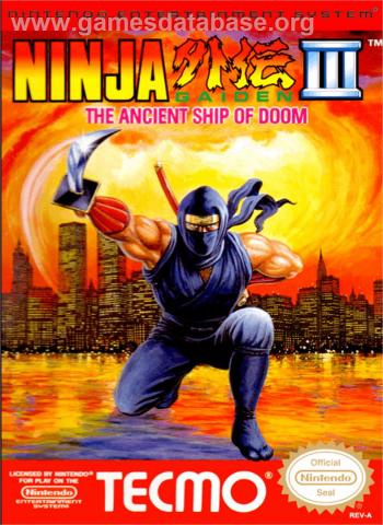 Cover Ninja Gaiden III - The Ancient Ship of Doom for NES